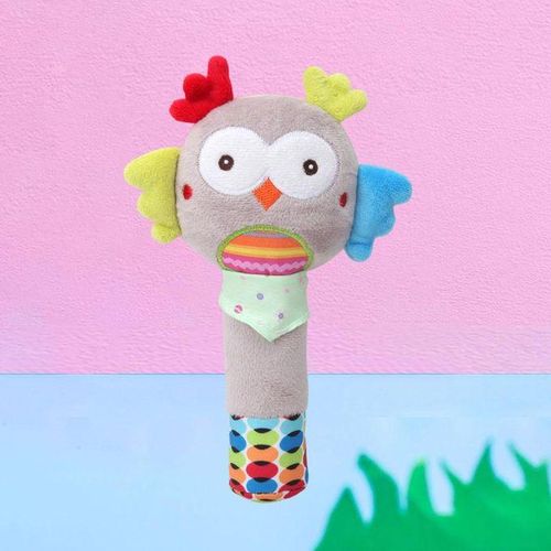 Baby Rattle  Developmental Educational Development Stuffed Babies Owl