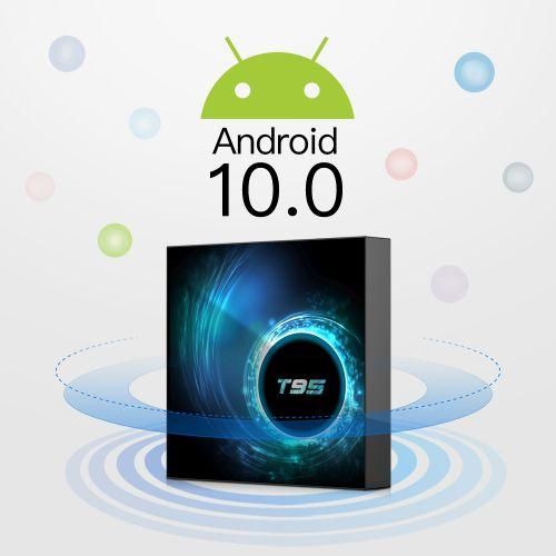 T95 Android10 TV Box H616 QuadcoreA53 Smart TV Box 2.4G5G
