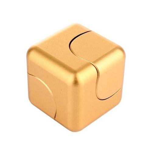 Fidget Spinner Metal Magic Cubes Fingertip Toys Desktop Square Spinning Tops Children Gyro Adults Stress Relief Gifts for Kids