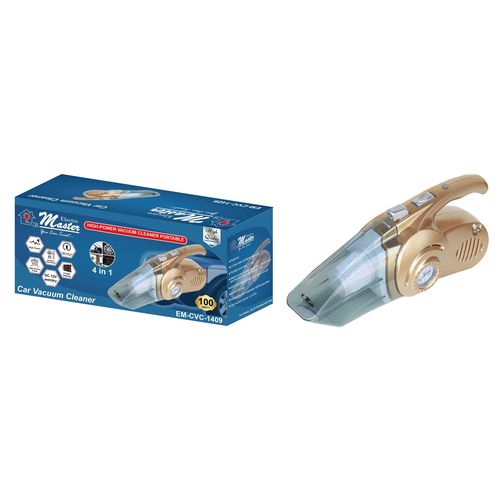 Electro Master 4 In 1 High Power Portable  Vacuum Cleaner-Multicolour