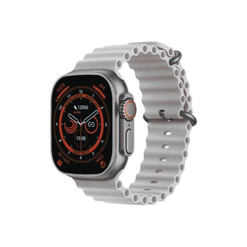 Ultra 8 NFC White Smart Watch Men Women IP67 Watch for Ios Android