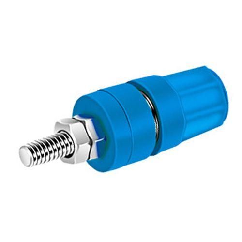 Banana Socket Medium 6.55.86.6mm Hole Size   Accessories Blue