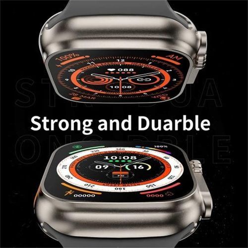 Ultra 8 NFC White Smart Watch Men Women IP67 Watch for Ios Android