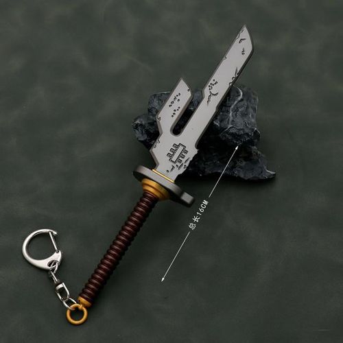 16cm Inverted of Heaven Toji Fushiguro Jujutsu Kaisen Anime Merchandise Metal Models Home Ornament Crafts Keychain