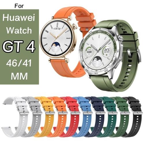 Quick Release Silicone Strap For Huawei Watch Gt 4 46mm 41mm Gt3 2 Ultimate Band For Huawei Watch 4 3 Pro Gt4 22mm/18mm Strap