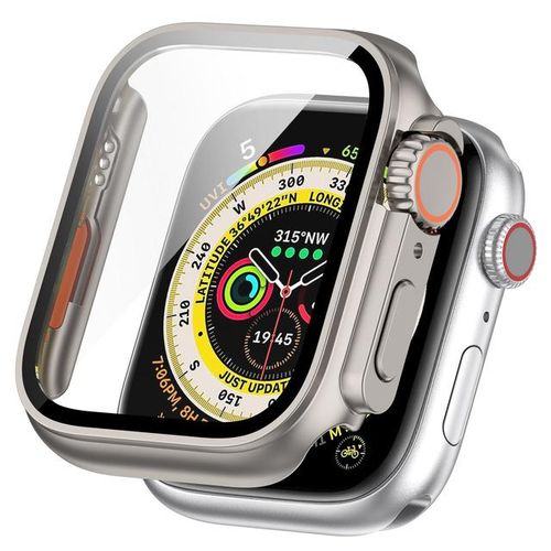10pcs/lot Screen Case For Watch 8 7 6 To Ultra Style Screen Protector Case Cover 40mm 41mm 44mm 45mm