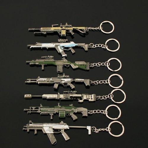 Legends Metal Keychain 12cm Alloy G7 RE-45 Heirloom Evil Spirit Wraith Kunai Model Key chain for Boy