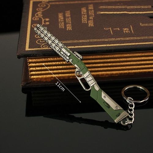 Legends Metal Keychain 12cm Alloy G7 RE-45 Heirloom Evil Spirit Wraith Kunai Model Key chain for Boy