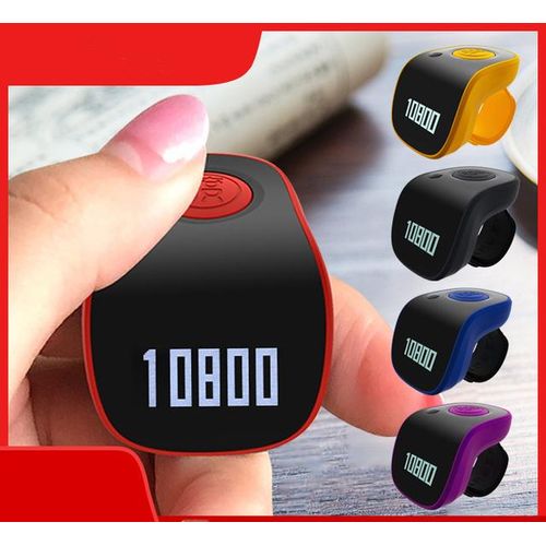 Smart Lcd Finger Counter Electronic Finger Ring Hand Tally Prayer Counter Rechargeable Counters