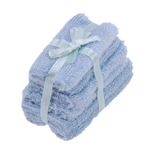 1:12 Miniature Towel Bath Towel Face Towel Set Model Bathroo