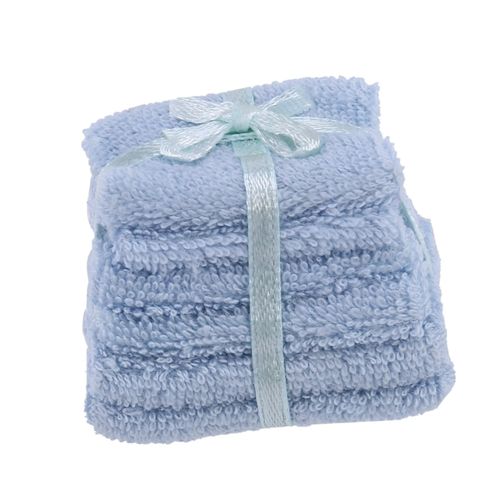 1:12 Miniature Towel Bath Towel Face Towel Set Model Bathroo