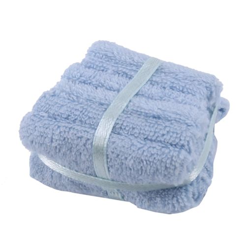 1:12 Miniature Towel Bath Towel Face Towel Set Model Bathroo