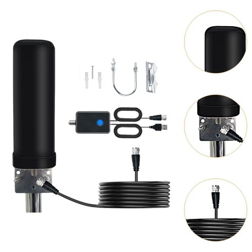 TV Antenna GAIN 25 DBi High Performance Amplifier For Home