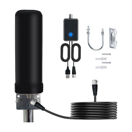 TV Antenna GAIN 25 DBi High Performance Amplifier For Home