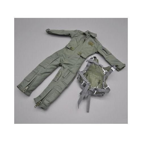 One-piece 1/6 Modern American Special Forces Jumpsuit Aviator Suit Combat Chest for 12 inches Solider Action Figure