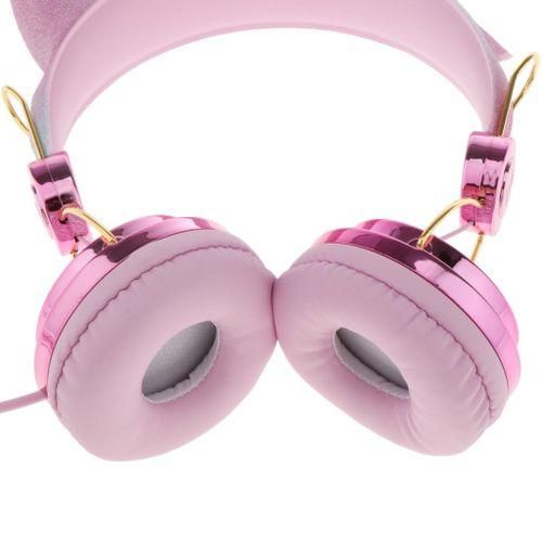 Headphones For Girls Children Teenagers Pink 2