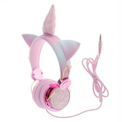 Headphones For Girls Children Teenagers Pink 2