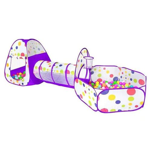 3 In 1 Children Pool Baby Ballon Playpen Portable Kids Tent Pit Crawling Tunnel Kid Playground Rooom Pool