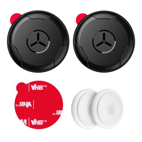 Funda Impermeable Ipx8 Para Airtag Pegatina Ultra Adhesiva Soporte Para Etiqueta De Aire Rastreador Gps Funda Para Coche Tv Dron Remoto Equipaje