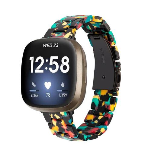 Resin Band For Fitbit Sense 2/sense/versa 4/versa 3 Bands For Women Men Lightweight Bracelet Wristband Versa 3 Strap Accessories