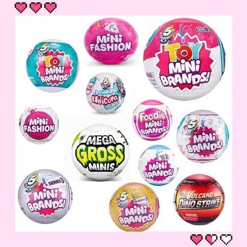 5 Surprise Toy Mini Brands Make It Mini Food mini toys Exclusive and Mystery Collectibles Toys Collect for Boys and Girls
