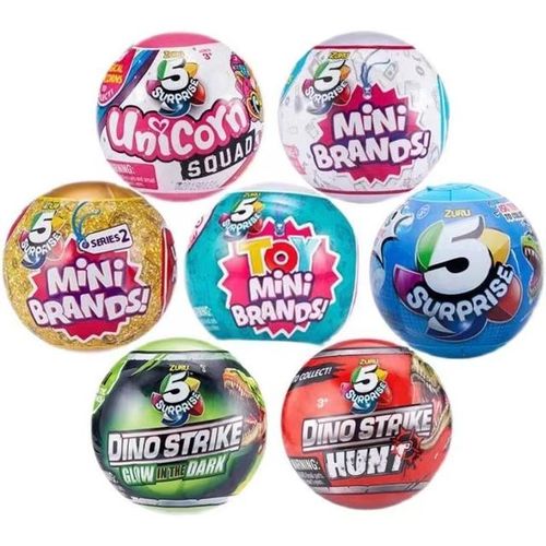 5 Surprise Toy Mini Brands Make It Mini Food mini toys Exclusive and Mystery Collectibles Toys Collect for Boys and Girls