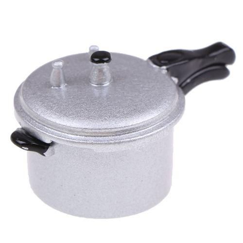 1:12 Kitchen Cooking Utensil Pressure Cooker Autoclave T