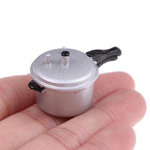 1:12 Kitchen Cooking Utensil Pressure Cooker Autoclave T