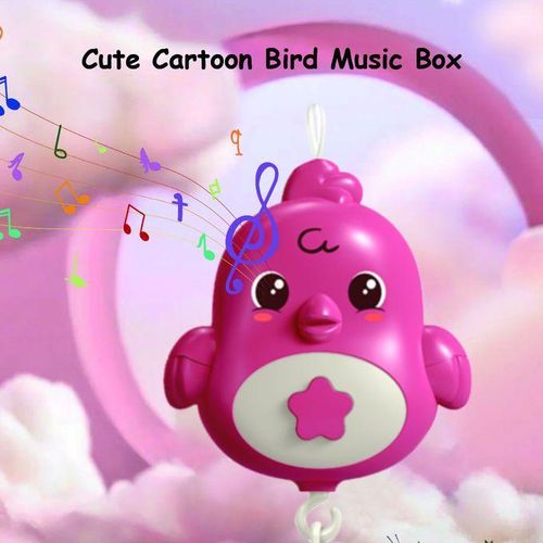 Cute Baby Crib Mobile With Music Star Projection Hanging
