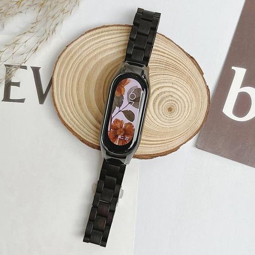 Wooden Strap For Mi Band 8 7 6 5 4 3 Band Wood Bracelet Miband 5 6 Replacement Strap Wristband Correa