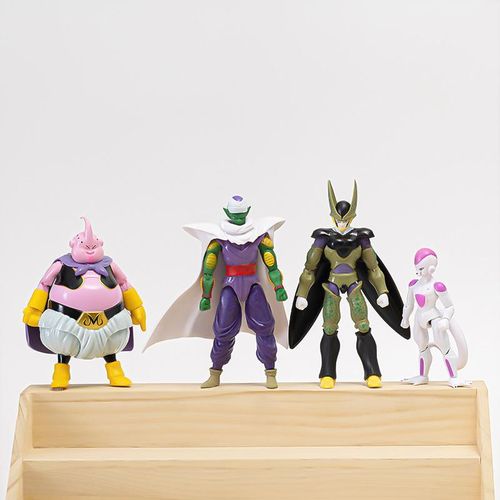 Dragon Ball Anime Son Goku Son Gohan Vegeta Frieza Super Saiyan Anime Action Figure Assembly Model Toys Gift Kids