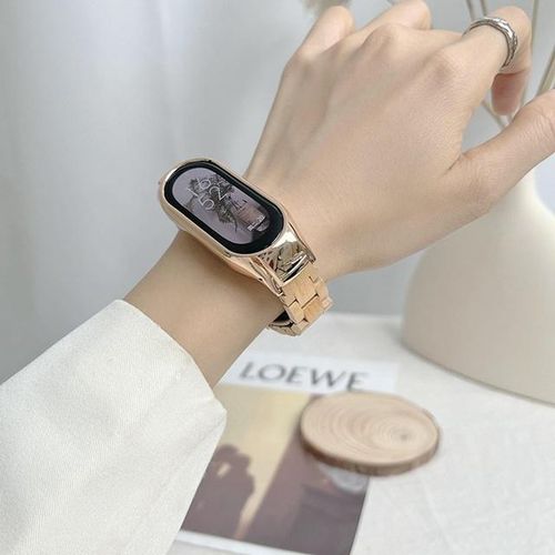 Wooden Strap For Mi Band 8 7 6 5 4 3 Band Wood Bracelet Miband 5 6 Replacement Strap Wristband Correa
