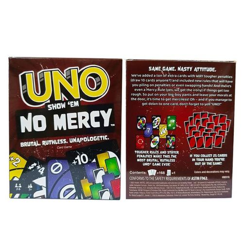 hot Board Games UNO Pokemon Cards Table Uno No mercy GameMultiplayer Family Party Boardgame Funny UNO Children Toys