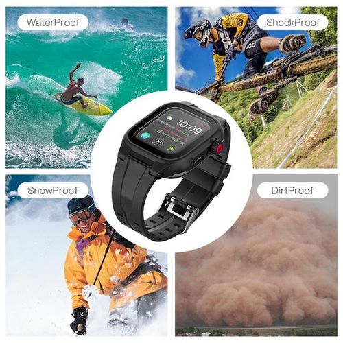 For Watch 6 5 4 3 2 Se 44mm 42mm Shellbox Ip68 Waterproof Case Cover Diving Underwater Swim Outdoor Sports Anti-Fall
