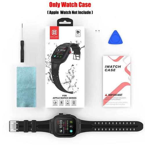 For Watch 6 5 4 3 2 Se 44mm 42mm Shellbox Ip68 Waterproof Case Cover Diving Underwater Swim Outdoor Sports Anti-Fall
