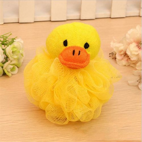 -Shape Infant Shower Sponge Cotton Rubbing Body Wash Towel Brand Newborn Baby Bath Brush Child Shower Bath Product Bath Care