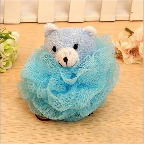 -Shape Infant Shower Sponge Cotton Rubbing Body Wash Towel Brand Newborn Baby Bath Brush Child Shower Bath Product Bath Care