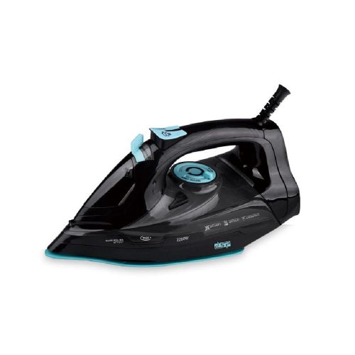 Steam Iron With Ceramic Sole Plate And Burst Function-Multicolour