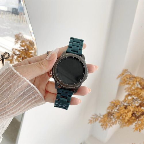 20mm/22mm Resin strap For Samsung Galaxy watch 6 5 pro/4-6 classic 46mm/42mm/Active 2 40/44mm correa Gear S3 smartwatch Bracelet