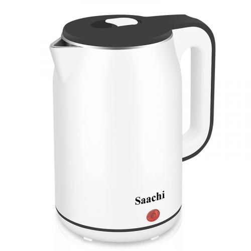 Saachi Cup And Electric Kettle Boiling Water,Milk,1.8L-White