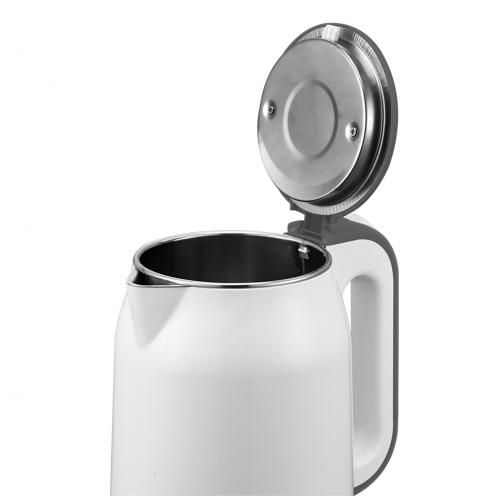 Saachi Cup And Electric Kettle Boiling Water,Milk,1.8L-White