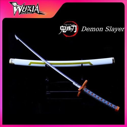 Demon Slayer The Hashira Kochou Shinobu Nichirin Anime Peripheral Katana Keychain Model Toy Christmas