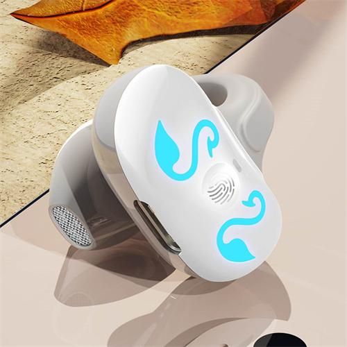Wireless clip-on headphones 5.3 air conduction earbuds open wireless headphones bone conduction headphones