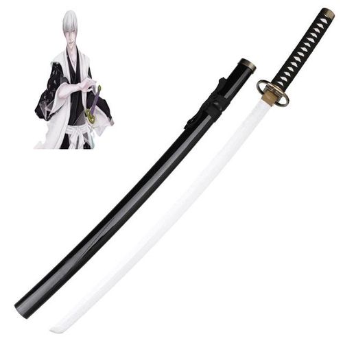 Cosplay Anime Ichimaru Gin 41inch Wood Katana Role Playing Gin Ichimaru 104cm Model