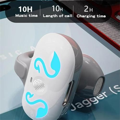 Wireless clip-on headphones 5.3 air conduction earbuds open wireless headphones bone conduction headphones