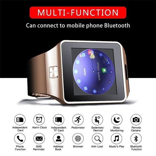2023 DZ09 Touch Screen Smart Watch with Camera SIM Card Smart Watch for IOS Android Phones
