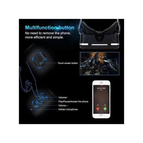 Vr Helmet 3D Box VR Bluetooth Headset VR Glasses Bsuit Black
