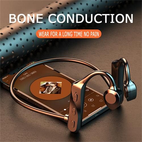 Bone conduction headphones sports headphones with microphone