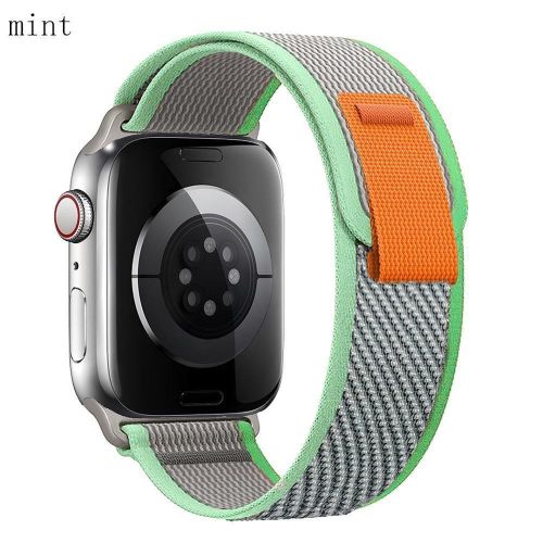 Trail Nylon Band for Apple Watch Ultra2 49mm 45mm 41mm 44mm 40mm Women Men Adjustable