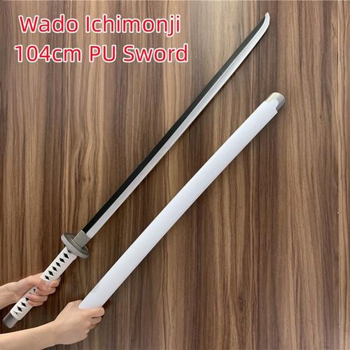 FC 104cm One Piece Roronoa Zoro Wa Michi Ichi Cosplay Katana Safety PU Ninja Samurai Toys